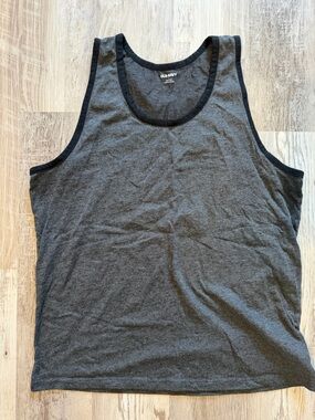 Old Navy Dark Heather Gray Muscle Tank